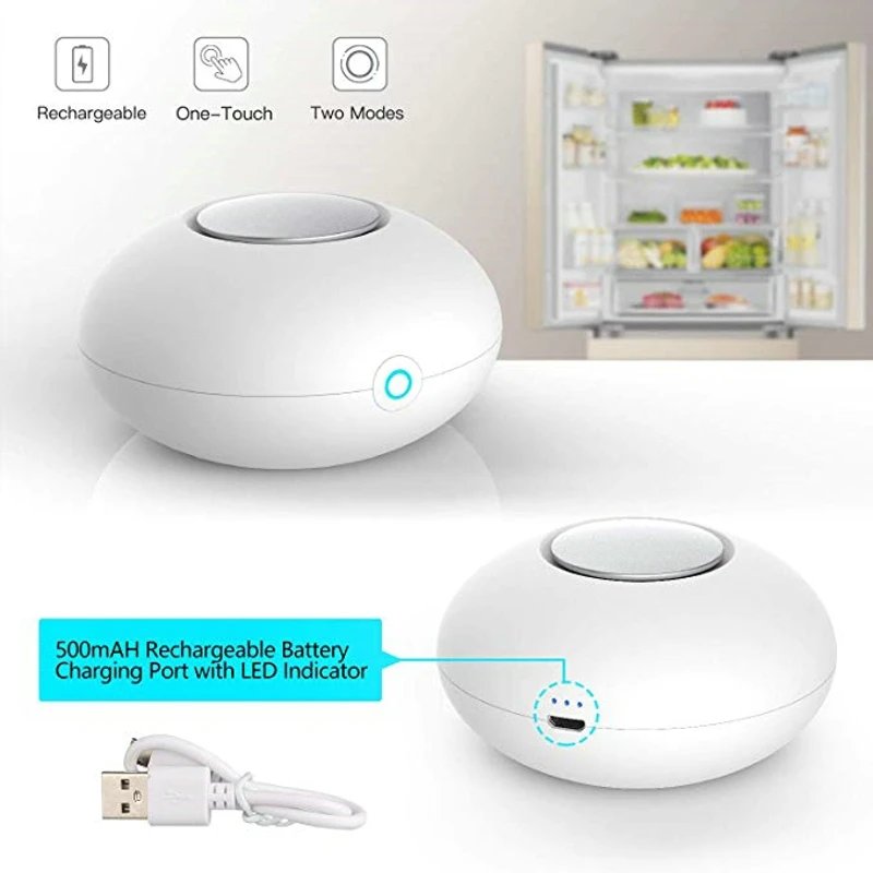 RIGOGLIOSO, мини-генератор озона, дезодорант, очиститель воздуха, USB, перезаряжаемый, очиститель для холодильника, портативный, для небольшого пространства, чистый запах