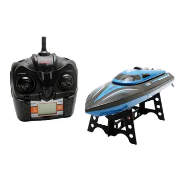 

TKKJ H100 RC Boat High Speed 2.4GHz 4 Channel 30km/h Racing Remote Control Boat with LCD Screen Gift Kids Adults Rc Boat Toys