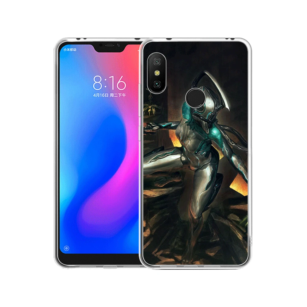 Мобильный чехол для телефона для Xiaomi mi 5 5S 6 mi x 2S 8 A1 A2 5X 6X Lite F1 9 9T MAX 3 A3 Pro CC9 CC9E твердый переплет Warframe - Цвет: H8