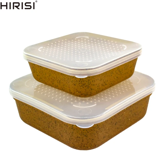 Carp Fishing Bait Boxes Maggot Boxes With Breathable Fitting Lids  Shatterproof Fishing Tackle