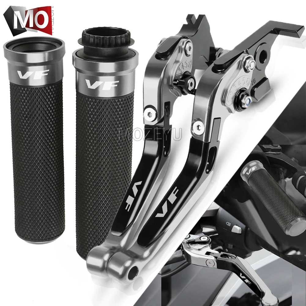 For Honda VF 750C/CD/CD2 Magna VF750 VF 750 C CD CD2 1994-2003 Motorcycle Accessories Brake Clutch Levers Handlebar Hand Grips