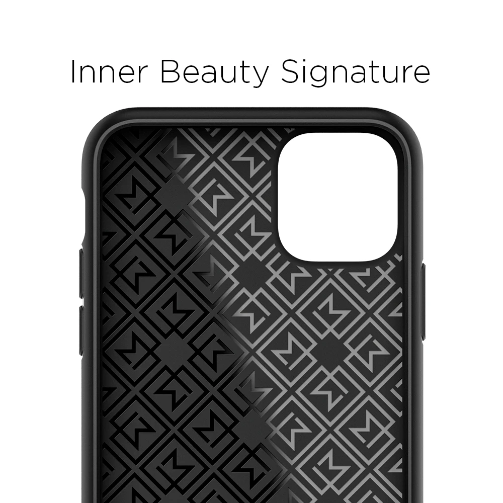 Spigen La Manon Стильные черные мягкие ТПУ чехлы для iPhone 11 Pro Max/iPhone 11 Pro/iPhone 11