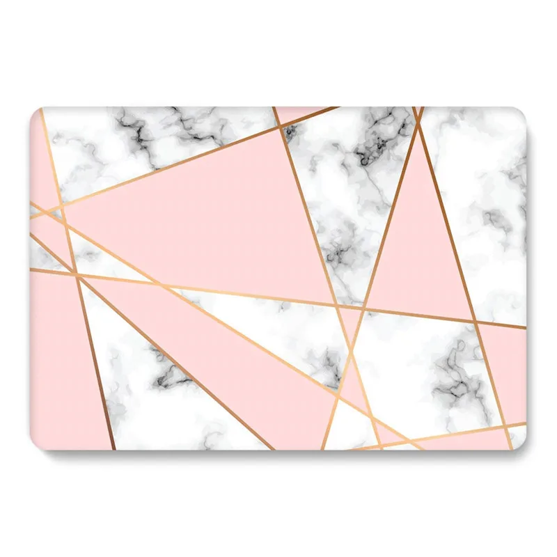

Marble Case for Macbook Air 13 inch A1932 2018 Hard Shell Clear Transparent Matte Glitter Cover for Mac book Air 13 A2179 2020