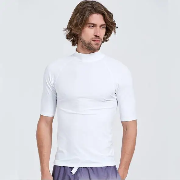 

SBART Men's Short Sleeve Diving Suit Sun Protection Swimsuit Speed Dry Jellyfish Coat Surf Snorkeling Suit Summer