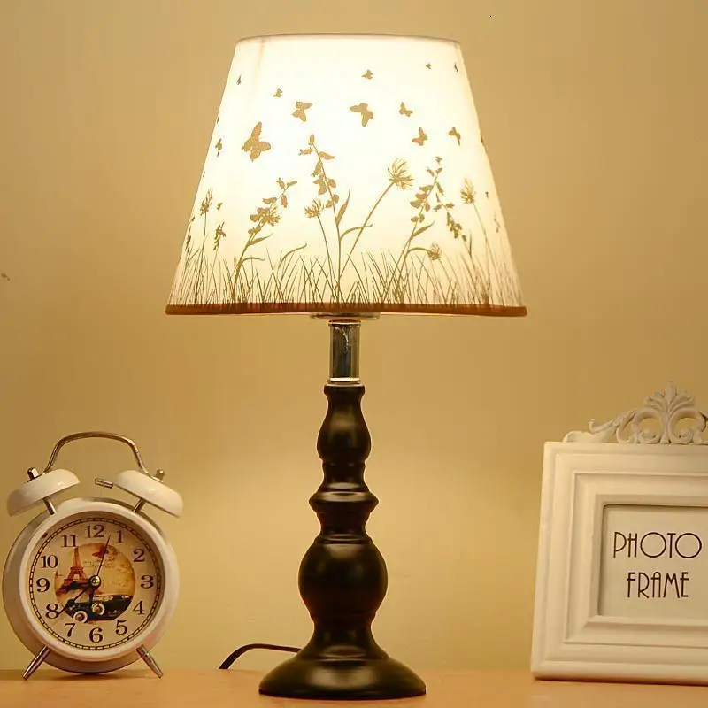 В европейском стиле с украшением в виде кристаллов лампа для Спальня lampada Da Tavolo Lampara Para El Dormitorio деко дом luminaria-де-меса Настольный светильник прикроватный светильник