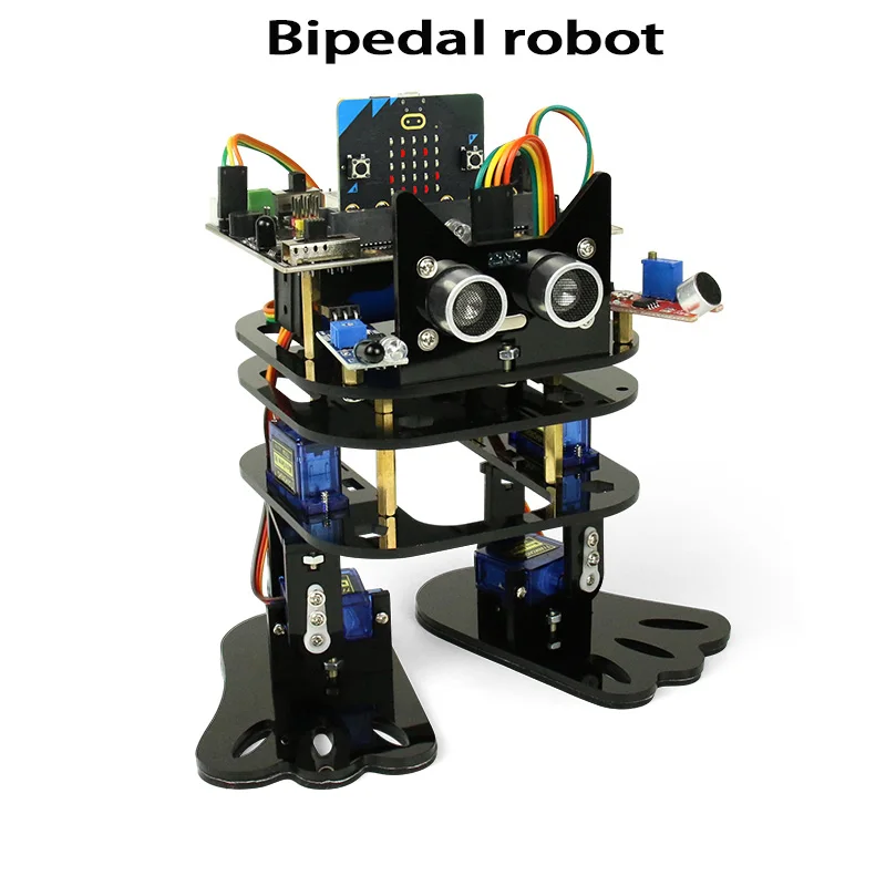 Microbit Micro: BIT Biped Robot Walking Dance Makecode Graphical Programming