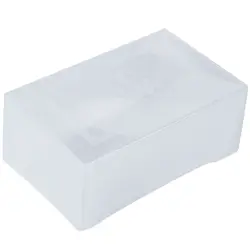 10 x коробка для визиток Пластиковые футляры прозрачные ремесленные бусины ящики для хранения контейнеров белый