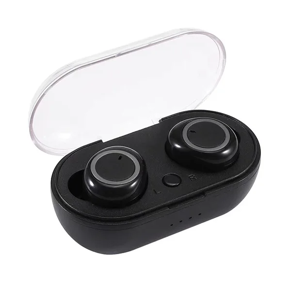 slivery black Bluetooth 5,0 наушники Беспроводная гарнитура для iPhone, двойные динамики наушник для Android ios водонепроницаемый air dot для xiaomi huawei - Цвет: slivery black