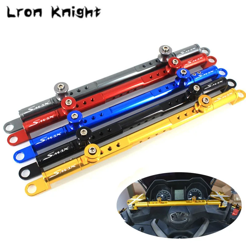 

For YAMAHA SMAX155 SMAX 155 FORCE155 FORCE 155 Scooter CNC Aluminum Mutifunctional Cross Bar Steering Damper balance lever