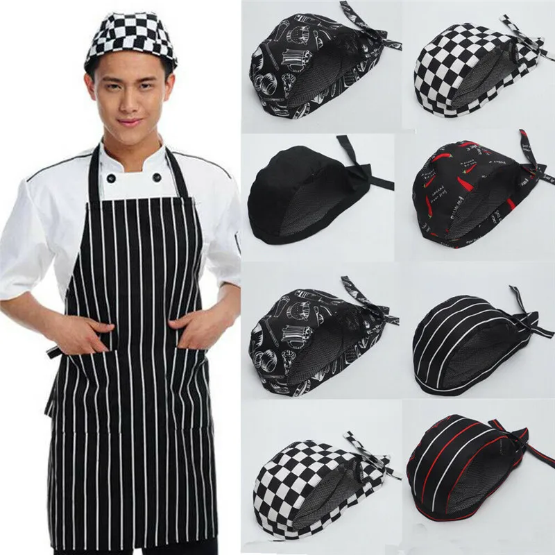 Популярная плиссированная шляпа для шеф-поваров приготовления пищи кухни
