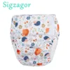 [Sigzagor]1 XL Adult Cloth Diaper Nappy Urinary Incontinence Pocket Reusable Insert Hook and Loop ABDL Age Play 26.7in to 50.4in 1