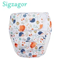 [Sigzagor]1 XL Adult Cloth Diaper Nappy Urinary Incontinence Pocket Reusable Insert Hook and Loop ABDL Age Play 26.7in to 50.4in 1