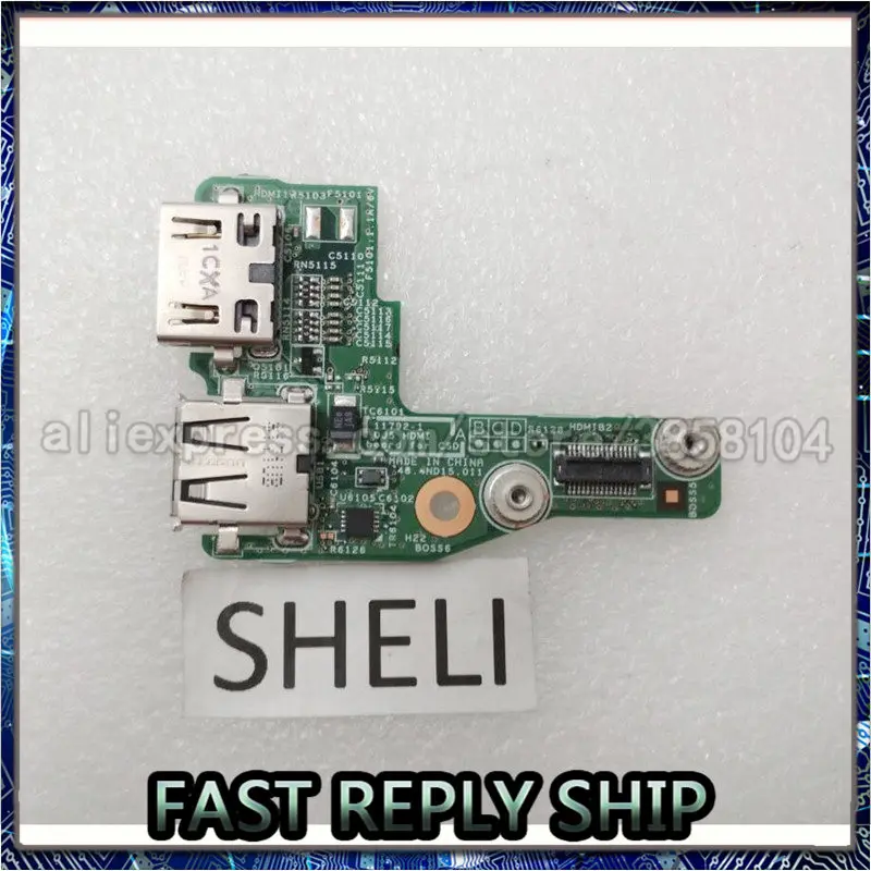 SHELI для Dell V131 HDMI USB порты IO монтажная плата 3P1FM 03P1FM CN 03P1FM|Материнские платы| |