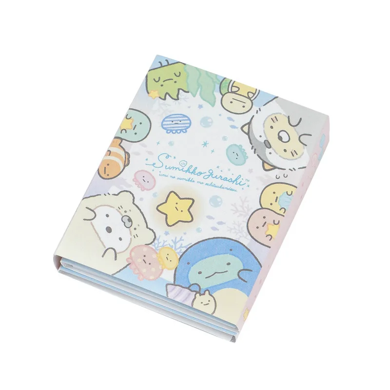 Sumikko Gurashi 6 складной блокнот для заметок милые Липкие закладки для блокнота этикетки канцелярские наклейки подарок школьные принадлежности