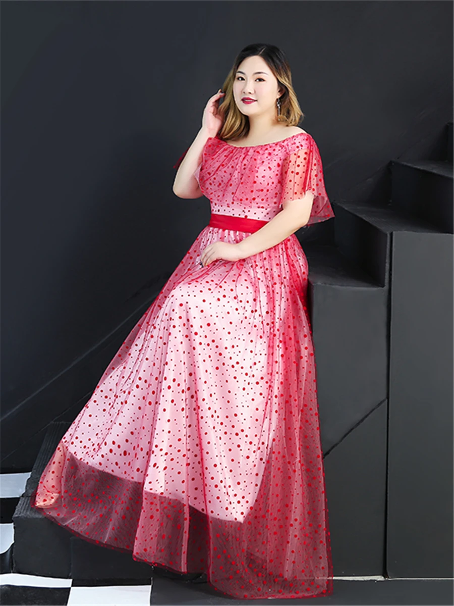Милое вечернее платье, вырез лодочкой, короткий рукав, Robe De Soiree T249 размера плюс, женские вечерние платья, длина до пола, вечерние платья для выпускного вечера
