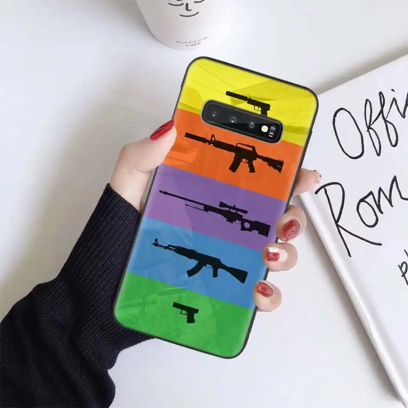 Черный чехол для samsung Galaxy A50 A70 A50S A10S A20S A10 A20E A30 A40 M40 M30S A80 мягкий чехол для телефона