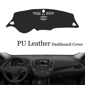 

For Chevy Malibu 2016+ Dashboard Console Cover PU Leather Protector Sunshield Pad