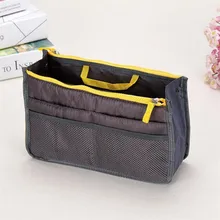  Large Capacity Cosmetic Storage Bag Nylon Travel Insert Organizer Handbag Tote Cosmetic Bag Women Make Up Bag Beauty Pouch 