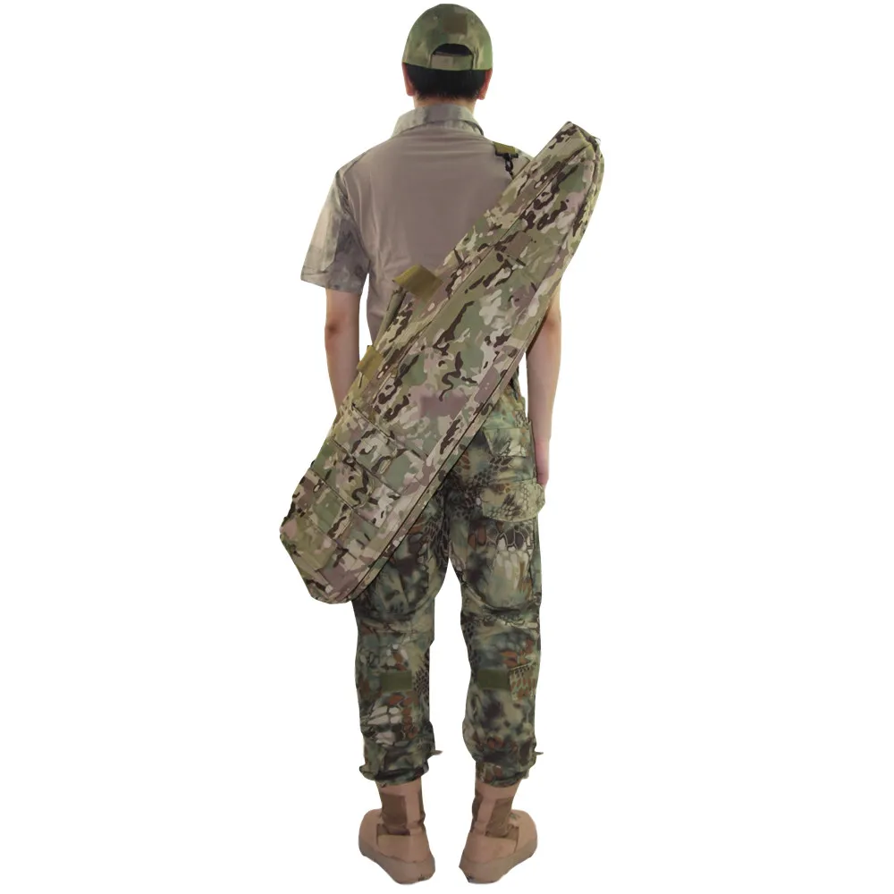  Multicam 120cm Gun Rifle Bag Outdoor Tactical Carrying Bags Military Gun Case Shoulder Pouch For Ai