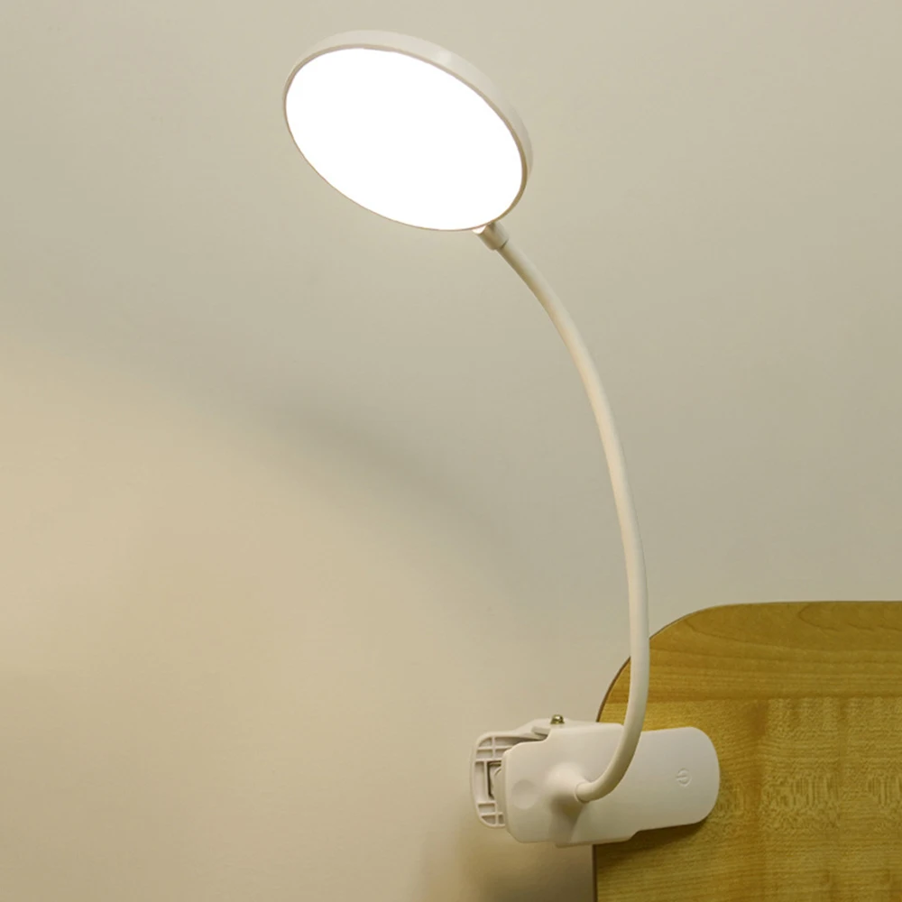 

Rechargeable Clip on Dimmable Table Lights Eye Protection USB Light Table 360 Degree Adjustable Portable Desk Lamp For Students