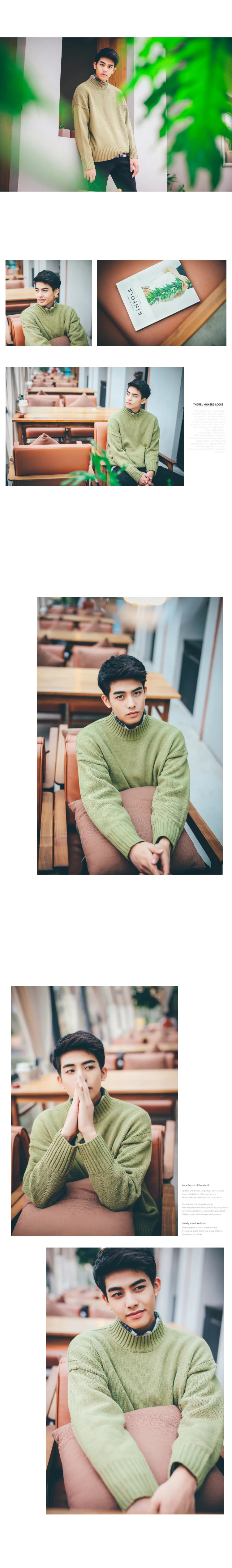 Tcyeek корейский свитер для мужчин зима осень Pull Homme тонкий прилегающий вязаный пуловер с высоким воротом мужской свитер Повседневная одежда Hiver W07