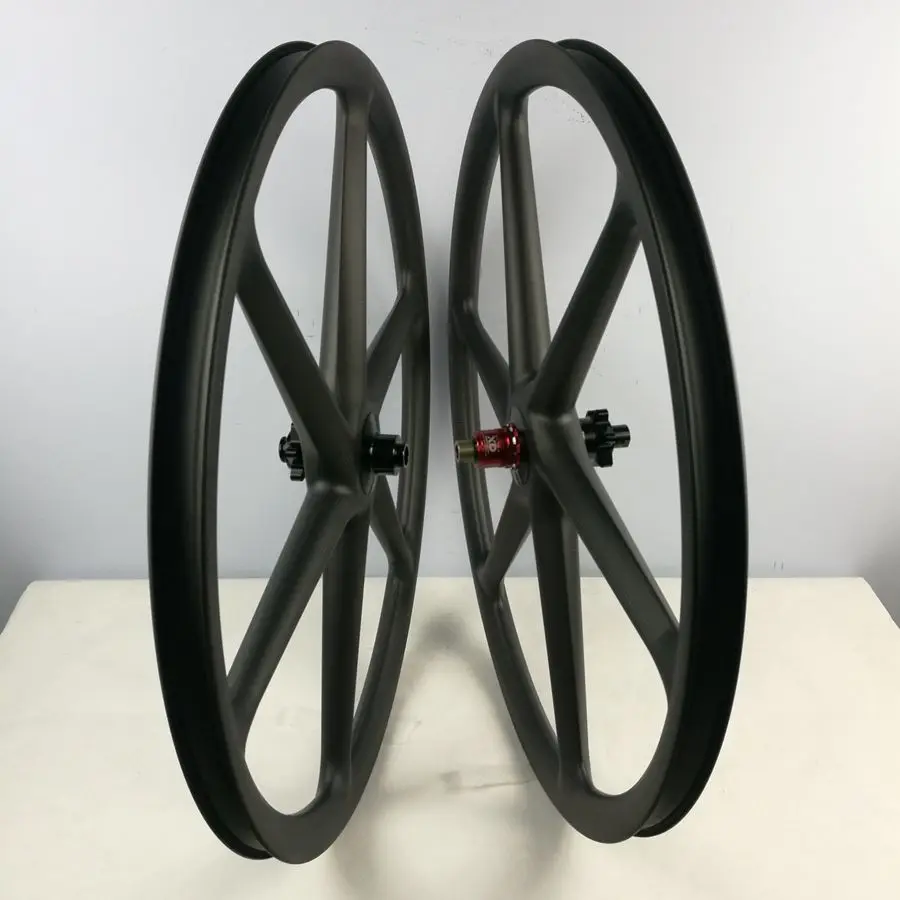 BIKEDOC углерода 6 спицевое колесо 27.5ER Bicicleta Аро 29 развратник VTT 26 колеса для роликовых MTB дисковый тормоз