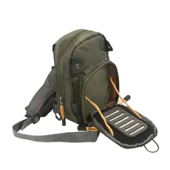 

DishyKooker Fly Fishing Bag Fishing Chest Pack Fishing Backpack Fishing Accessory