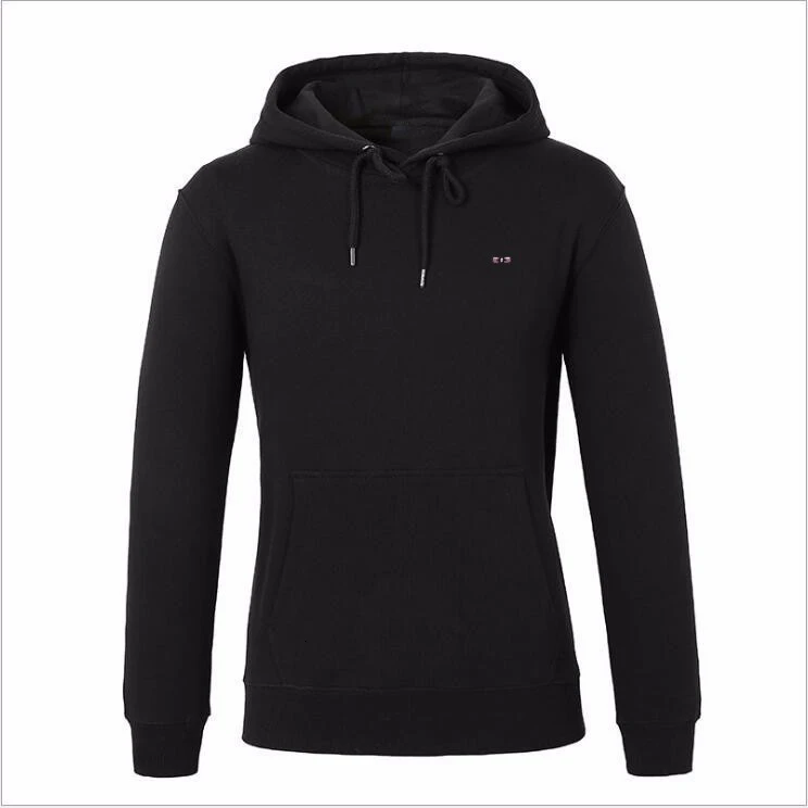 Модные толстовки Eden Park Homme, Мужская одежда, толстовки, мужские свитшоты, уличная одежда, одноцветная толстовка с капюшоном, мужская одежда - Цвет: black