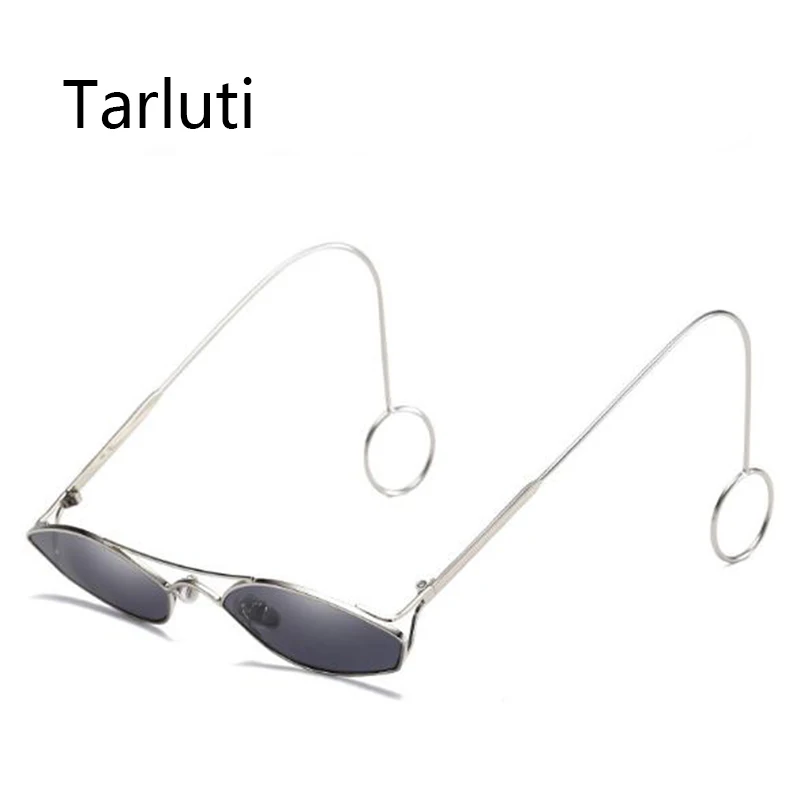 

Sunglasses Women Sunglasses Hip hop Small Frame Sunglasses Trend Dazzle Membrane Personality Metal Glasses gafas de sol mujer