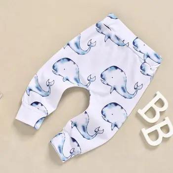 

Infant Baby Boy Girl Clothes Cotton Cartoon Print Casual Hoodie Sweatshirt Pants Sets