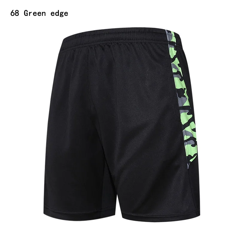 Шорты для бадминтона, мужские быстросохнущие штаны, дышащие свободные спортивные шорты для улицы, летние штаны для бадминтона, мужские шорты для тренажерного зала, бодибилдинга - Цвет: 68 Green edge