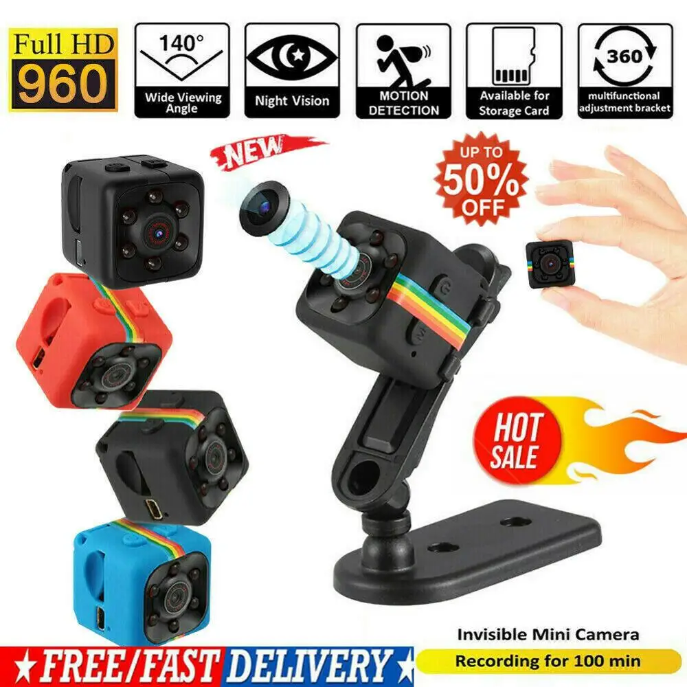 Sq11 мини камера HD 960P сенсор ночное видение видеокамера движения DVR микро Спорт DV