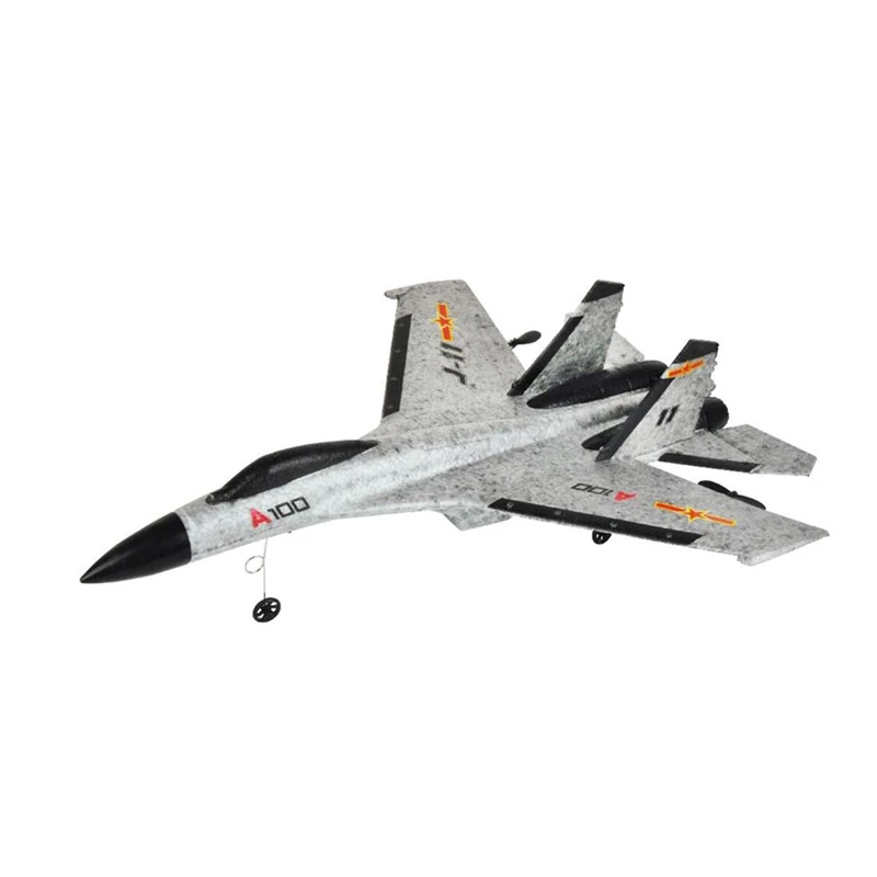 WLTOYS XK A100-J11 EPP 340 мм размах крыльев 2,4G 3CH RC самолет с фиксированным крылом Встроенный гироскоп серый RTF