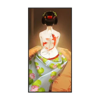 

Japanese Style Ukiyo-e Painted Ladies Illustration Art Posters Prints Canvas Printings Pictures for Living Room Home Decor