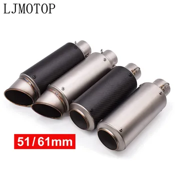 

Motorcycle exhaust escape Modified Carbon fiber Moto Exhaust system For Moto Guzzi BREVA 750 1100 GRISO MGX21 GT8V NORGE 1200