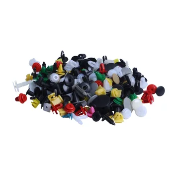 

200Pcs Universal Mixed Auto Fastener Car Bumper Clips Retainer Car Fastener Rivet Door Panel Fender Liner for all car