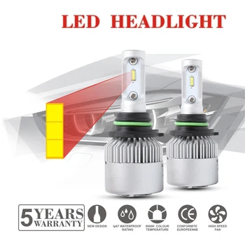 

H4 LED H7 H11 H8 HB4 9005 HB3 Auto S2 Car Headlight Bulbs 40W 8000LM Car Accessories 6500K CSP Led Fog Light