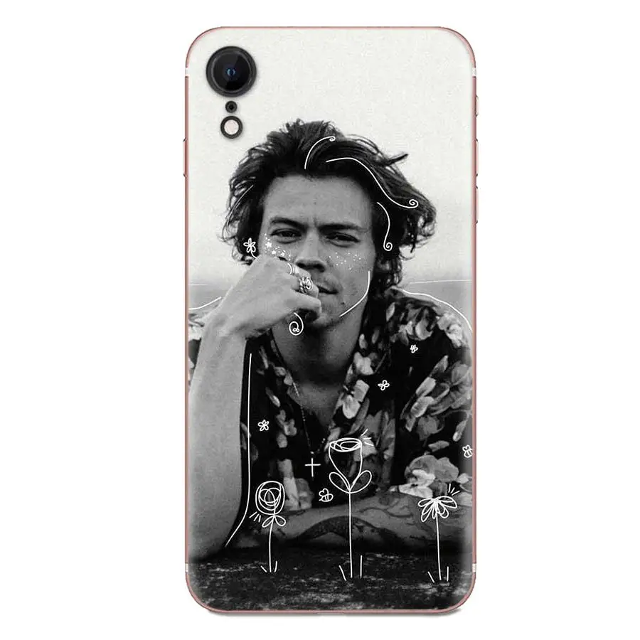 as picture Harry Styles» One Direction мягкий милый чехол для Galaxy Alpha Note 10 Pro A10 A20 A20E A30 A40 A50 A60 A70 A80 A90 M10 M20 M30 M40 - Цвет: as picture