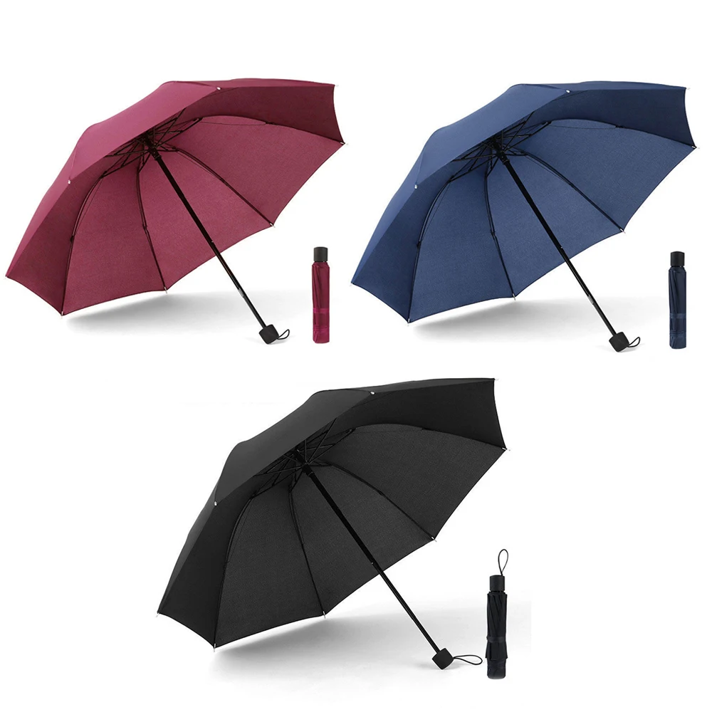 

Dustproof Umbrella 8 Bones Travel Sunshade Courtyard Outdoor Waterproof Rainy Day Furl Garden Sunshade Umbrella