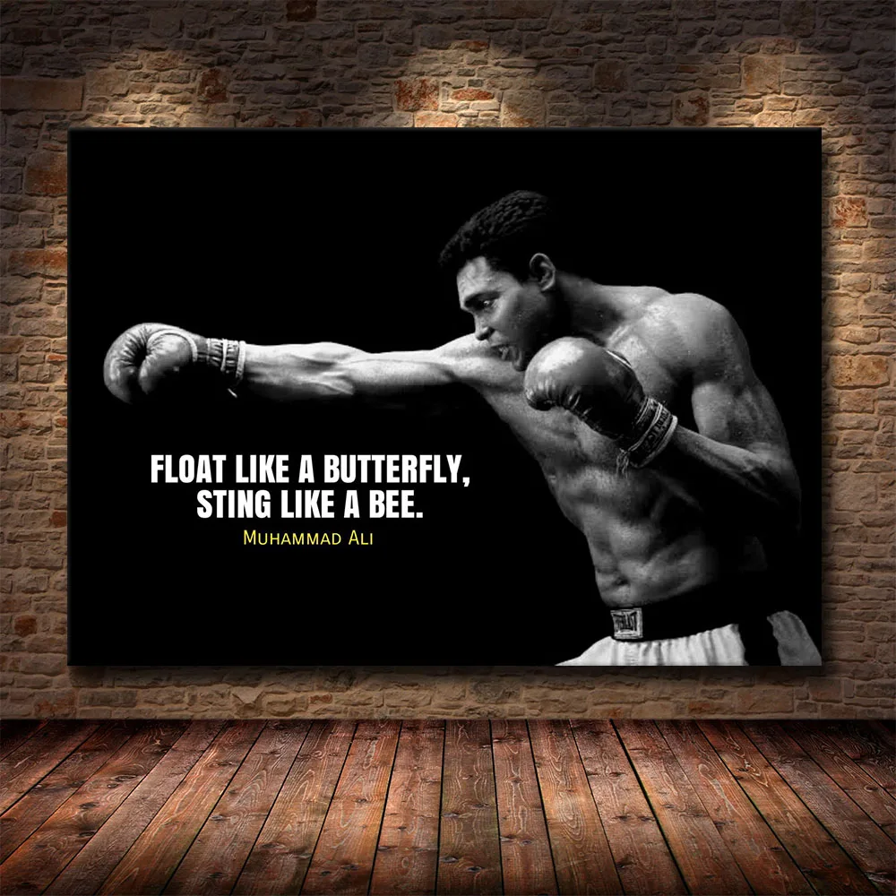 Muhammad Ali affiches et impression mur Art toile peinture célèbre peinture Art pour salon Cuadros décor