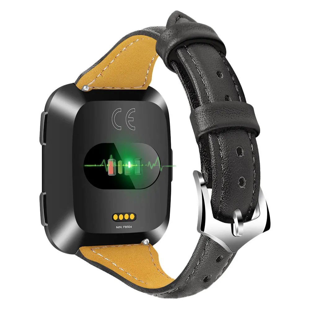 Ремешок для часов Fitbit Versa ремешок для наручных браслетов Для Fitbit Versa Смарт-часы ремешок для часов кожаный высококачественный ремешок для наручных часов