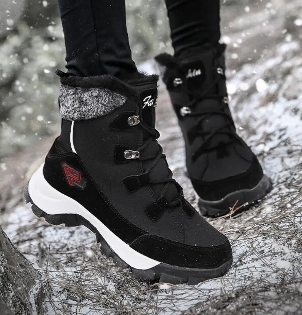 Men Waterproof Hiking Shoes Breathable Tactical Combat Boots Outdoor Climbing Shoes Non-slip Trekking Sneakers for Men#4