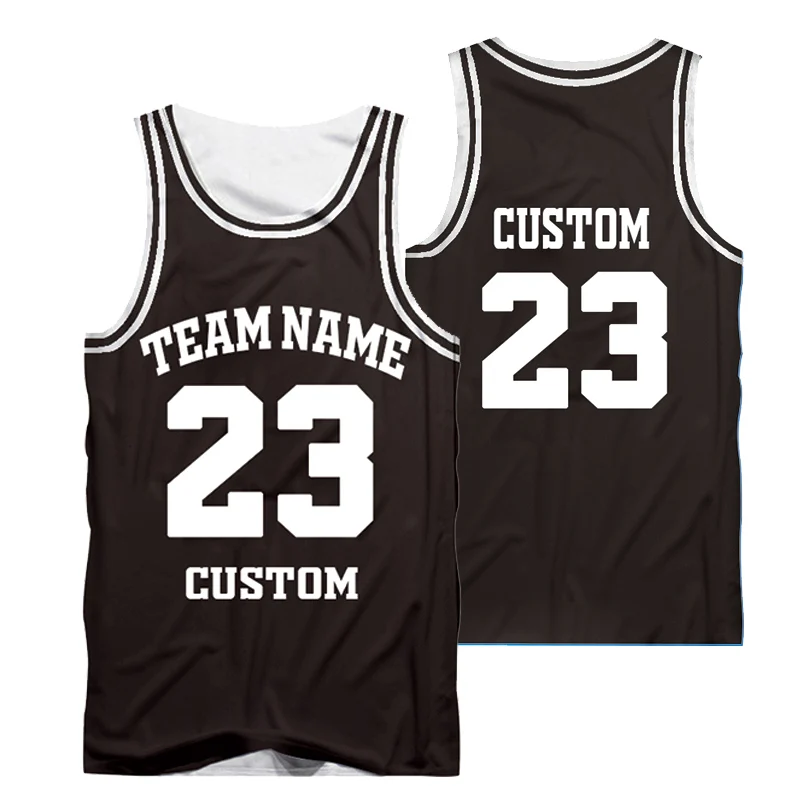 CJLM Custom Academy Basketball Jersey Black Yellow Any color