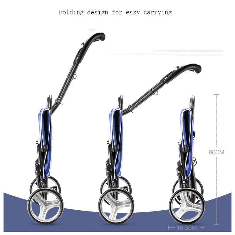 Тележка для пожилых женщин, тележка для покупок, переносная складная корзина для покупок