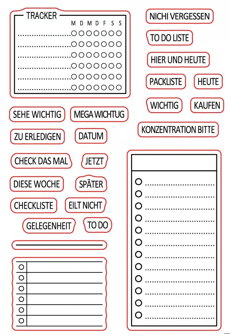 

German words Clear Silicone Stamp/Seal for DIY scrapbooking/photo album Decorative clear stamp sheets ST0626