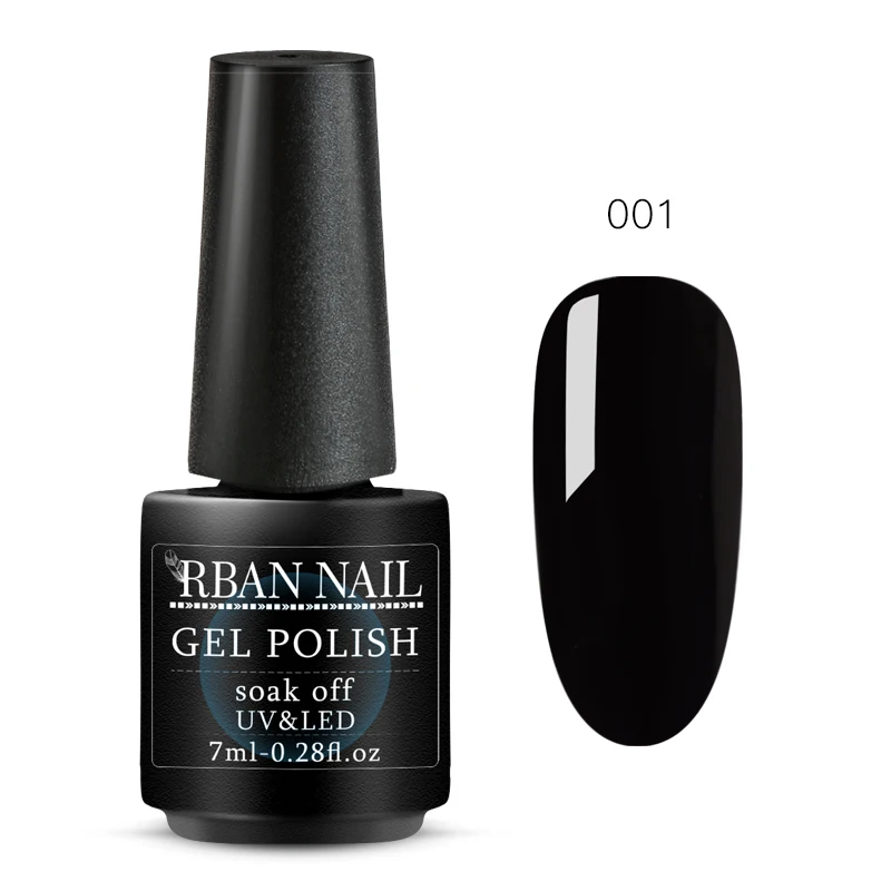 RBAN NAIL 7 мл светящийся без протирания верхнее покрытие УФ светодиодный Гель-лак для ногтей долговечный впитывающий УФ-Гель-лак для маникюра Nail Art Lacque - Цвет: S04068