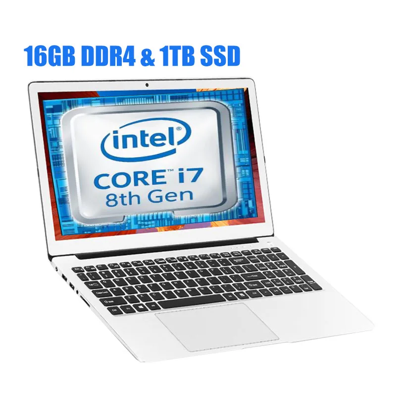 GMOLO 15 6 inch в * тел I7 8550U 8th Gen ноутбук 4 х ядерный 8 нити 16 Гб DDR4 Оперативная память 1 ТБ