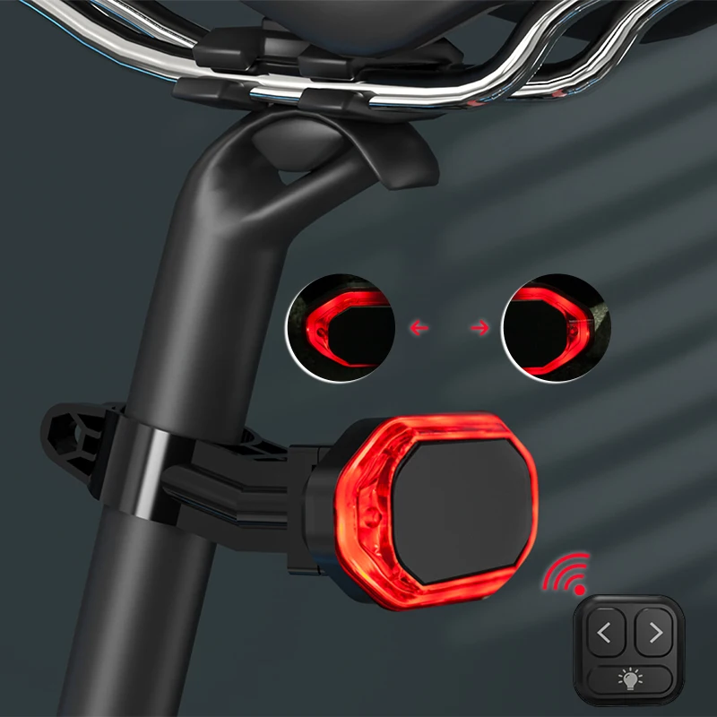 Motorcycle Helmets Led Headlights Safety Signal Break Light Turn Signal