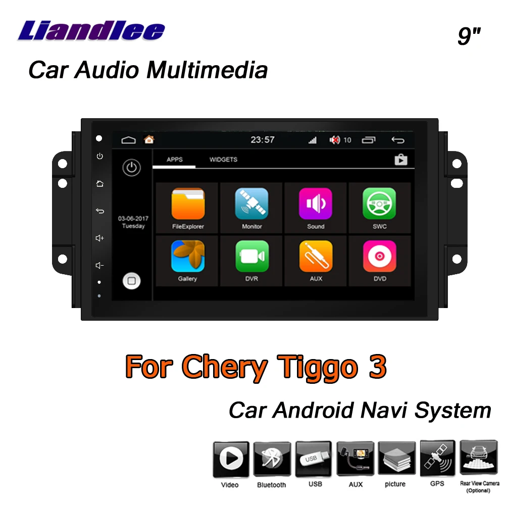 Car Android Multimedia For Chery Tiggo 3 2005~2016 2017 2018 2019 Radio GPS Navigation Screen System DVR Driving Video Recorder
Car Android Multimedia For Chery Tiggo 3 2005~2016 2017 2018 2019 Radio GPS Navigation Screen System DVR Driving Video Recorder