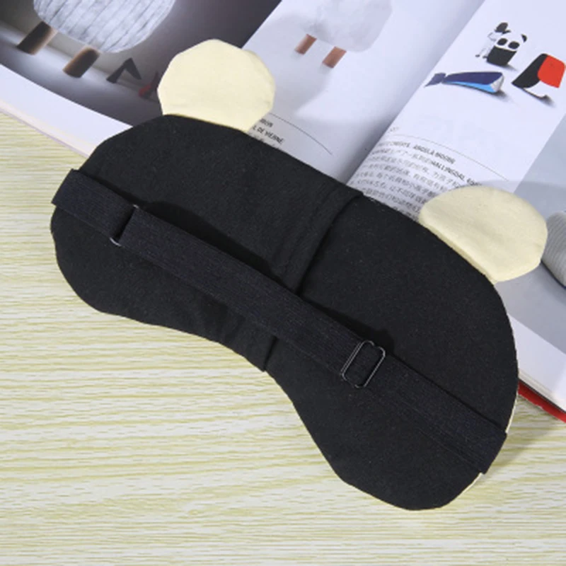 New Cute Sleeping Eye Mask Cartoon Shading Eye Shade Sleeping Cover Eyepatch Blindfolds Eyeshade Health Sleep Shield Light